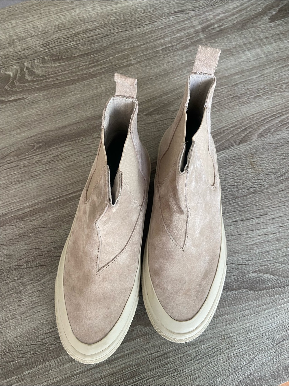 SeaVees Suede Chelsea Sneaker Booties